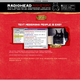 Radiohead’s Hollywood & Vine website, 2001. Photo courtesy of Robin Bechtel, Jennifer Bird, and Lauren Goldberg
